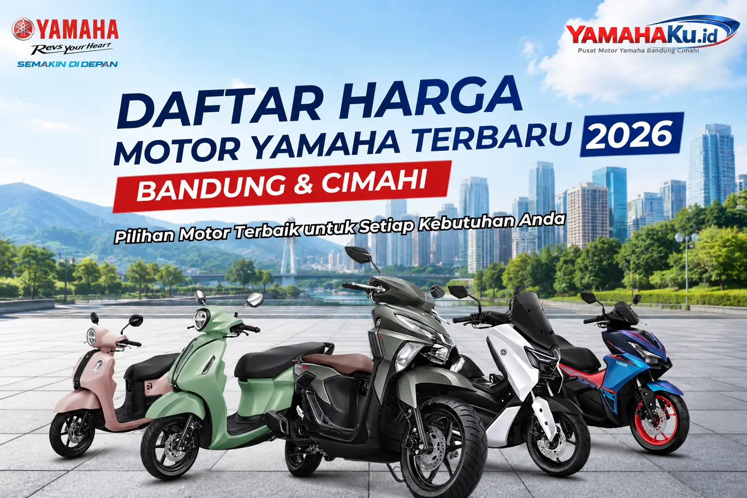 Daftar harga motor yamaha terbaru 2026 bandung cimahi_yamahaku.id